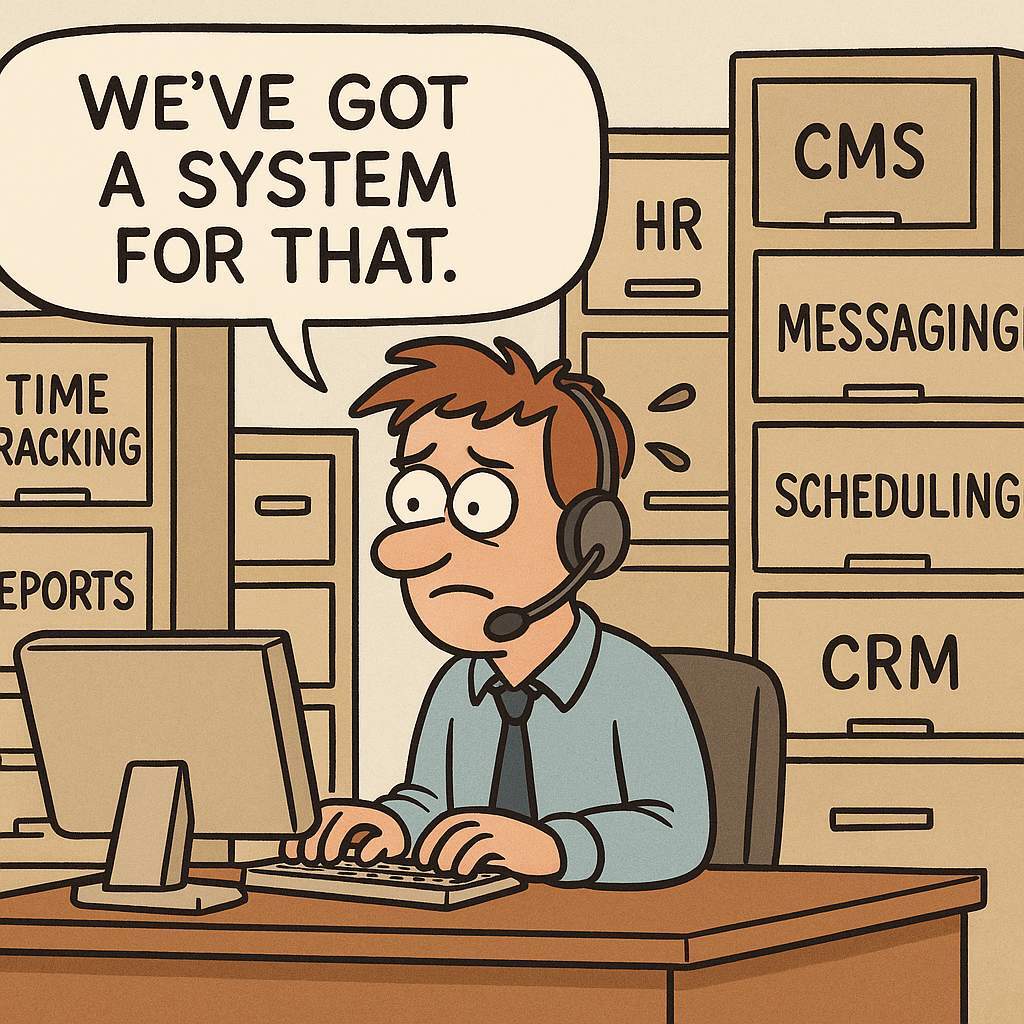 “We’ve Got a System for That” — The Problem with Too Many Tools